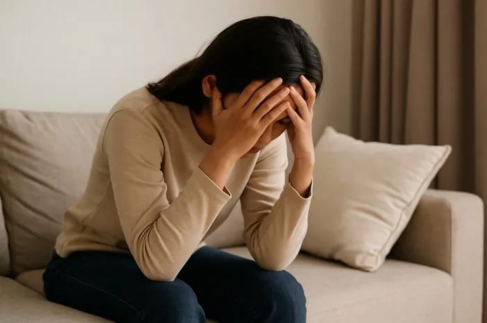 Orang terkena anxiety. Sumber: halodoc.com