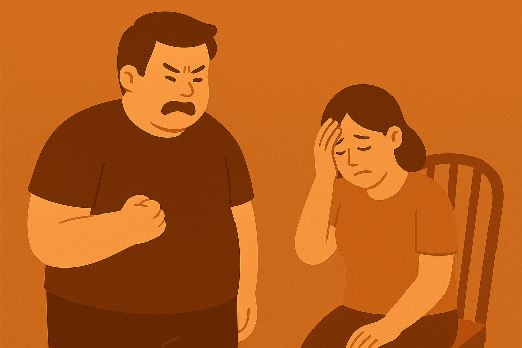 Walaupun orang yang menjadi penyebab sudah tidak ada, rasa lega itu tidak bertahan lama. Yang muncul adalah kondisi emosional yang tidak stabil, ditambah keadaan mental sang ibu yang juga memburuk